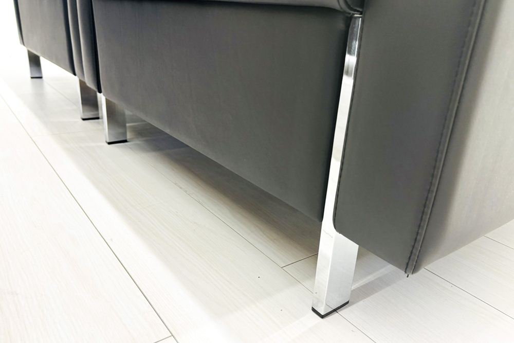 応接家具 【9点セット】 応接セット 中古 応接ソファ 応接テーブル 応接ソファー 中古オフィス家具 レザーの画像