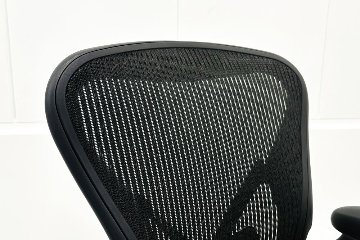 ハーマンミラー アーロンチェア 中古 Bサイズ Herman Miller Aeron Chairs 中古オフィス家具 前傾チルト 固定肘 ポスチャーフィットの画像