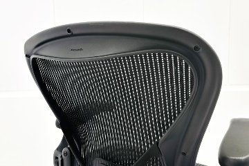【消耗パーツ交換】 ハーマンミラー アーロンチェア Bサイズ フル装備 中古 ポスチャーフィット Herman Miller Aeron Chair 中古オフィス家具 肘レバータイプの画像