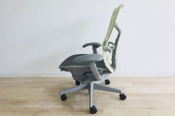 ミラチェア 中古 ハーマンミラー Herman Miller シトロン Mirra Chair メッシュ 中古オフィス家具画像