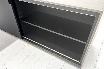 イトーキ アフィーノ 中古 L型デスク エグゼクティブデスク 役員用デスク 社長 役員机 中古オフィス家具 2100/1810/720の画像
