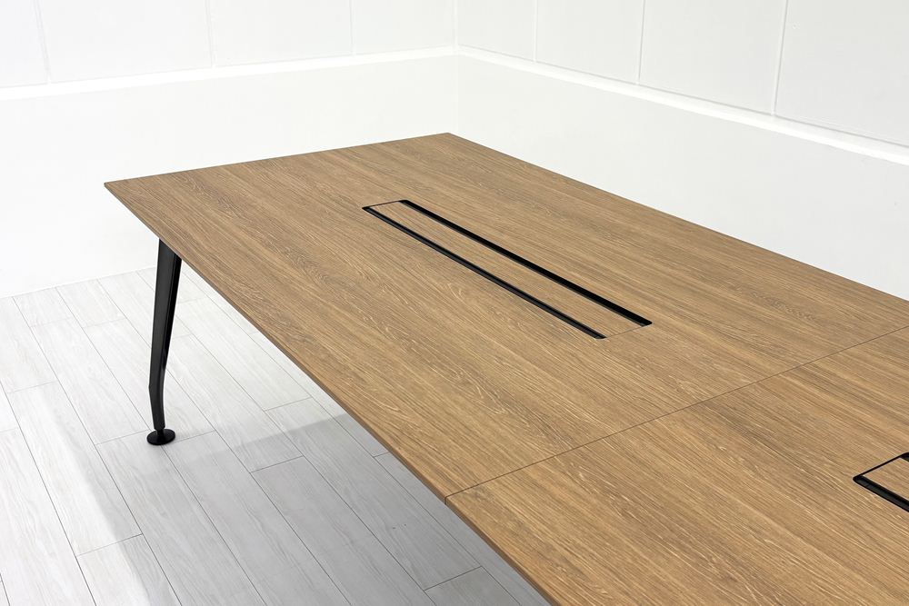 SAIBI TX コクヨ サイビ 中古 大型会議テーブル ミーティングテーブル 幅3200 KOKUYO 会議机 中古オフィス家具 3200/1000/720の画像