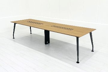 SAIBI TX コクヨ サイビ 中古 大型会議テーブル ミーティングテーブル 幅3200 KOKUYO 会議机 中古オフィス家具 3200/1000/720の画像