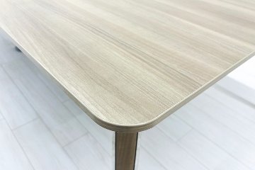 【ポリッシュ脚ピカピカ磨き有！】 PRECEDE オカムラ プリシード 中古 大型会議テーブル ミーティングテーブル 中古オフィス家具 3200/1200/720の画像