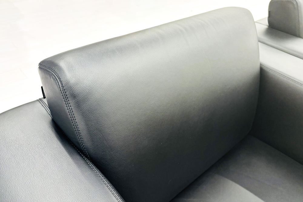 オカムラ 中古 応接セット 【4点セット】 OKAMURA 応接家具 レザー 応接ソファ 応接ソファー 中古オフィス家具の画像