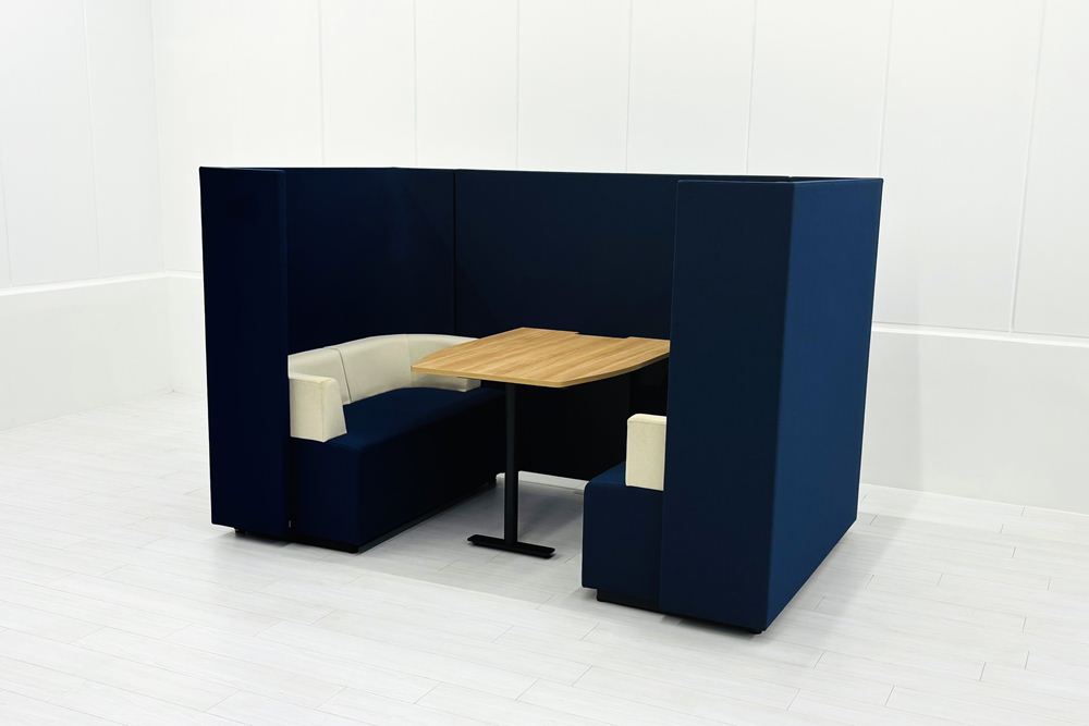 コクヨ ブラケッツ ワークブース KOKUYO brackets 中古 パーテーション 集中ブース 中古オフィス家具 2200/1300/1400の画像