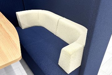 コクヨ ブラケッツ ワークブース KOKUYO brackets 中古 パーテーション 集中ブース 中古オフィス家具 2200/1300/1400の画像