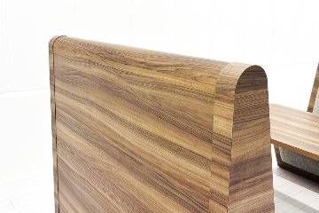 201° 【3点セット】LTL - SOFA ハイバックベンチ LTL - DESK ミーティングテーブル 中古 中古オフィス家具の画像