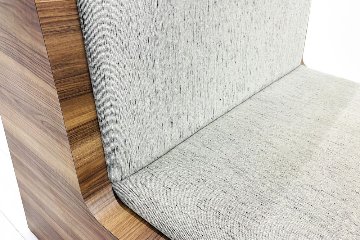 201° 【3点セット】LTL - SOFA ハイバックベンチ LTL - DESK ミーティングテーブル 中古 中古オフィス家具の画像