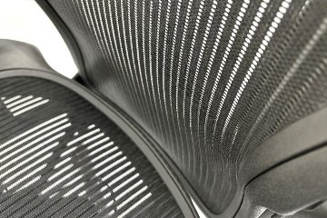 Herman Miller Aeron Chairs アーロンチェア 中古 Bサイズ フル装備 ハーマンミラー 中古オフィス家具 肘ダイヤル シリンダー交換済みの画像