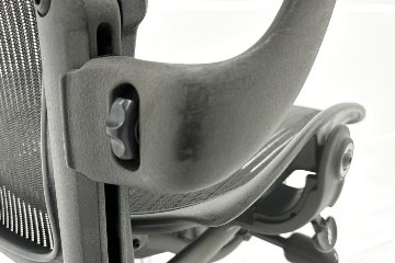 Herman Miller Aeron Chairs アーロンチェア 中古 Bサイズ フル装備 ハーマンミラー 中古オフィス家具 肘ダイヤル シリンダー交換済みの画像