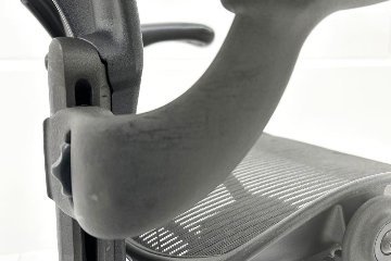 Herman Miller Aeron Chairs アーロンチェア 中古 Bサイズ フル装備 ハーマンミラー 中古オフィス家具 肘ダイヤル シリンダー交換済みの画像