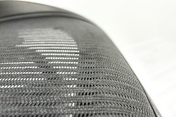 Herman Miller Aeron Chairs アーロンチェア 中古 Bサイズ フル装備 ハーマンミラー 中古オフィス家具 肘ダイヤル シリンダー交換済みの画像