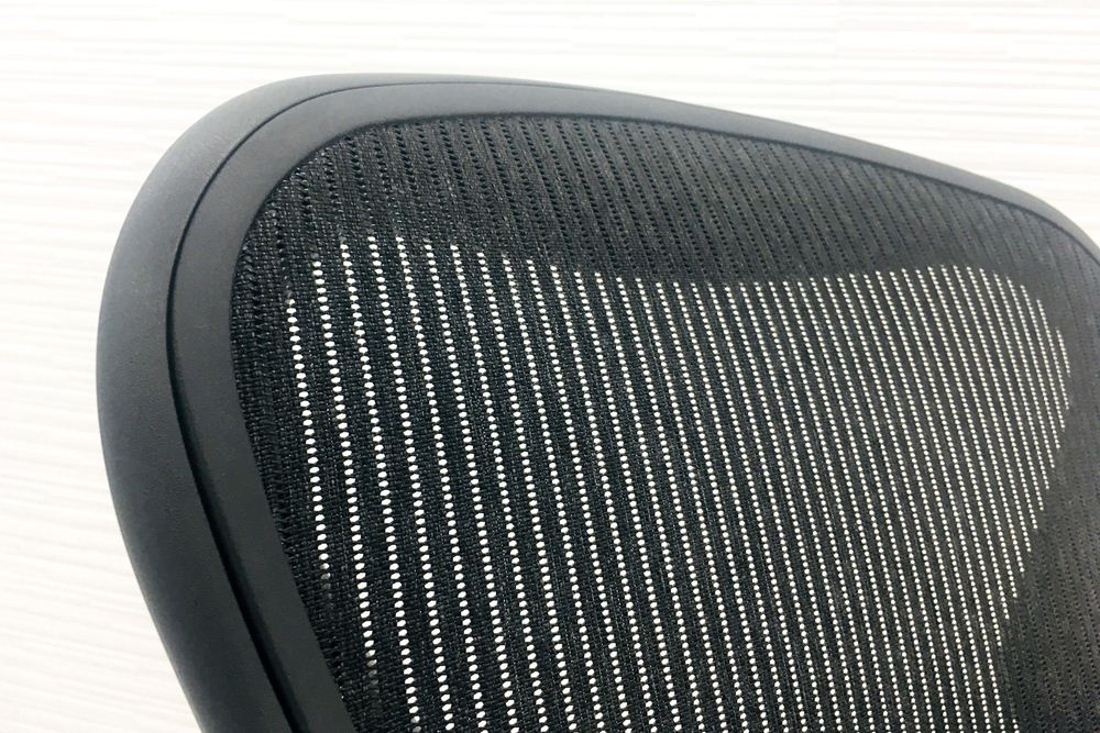 アーロンチェア 中古 Bサイズ フル装備 ハーマンミラー Herman Miller Aeron Chairs 中古オフィス家具 肘レバー シリンダー交換済みの画像