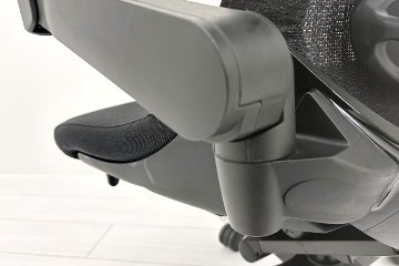 イトーキ アクトチェア 2023年製 中古 エクストラハイバック Act 事務椅子 ITOKI 中古オフィス家具 ブラックの画像