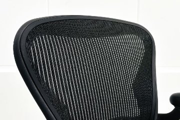 【消耗パーツ交換】 Herman Miller Aeron Chairs アーロンチェア 中古 Bサイズ フル装備 ハーマンミラー ランバーサポート 中古オフィス家具 肘レバータイプの画像