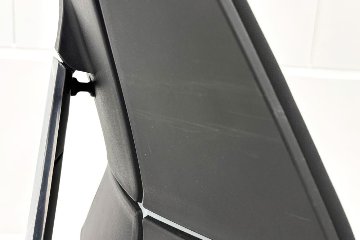 イトーキ フリップフラップチェア 2019年製 中古 エクストラハイバック 事務椅子 ITOKI FLIP FLAP 中古オフィス家具 ブラックの画像