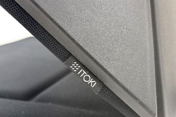 イトーキ フリップフラップチェア 2019年製 中古 エクストラハイバック 事務椅子 ITOKI FLIP FLAP 中古オフィス家具 ブラックの画像
