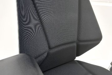 イトーキ フリップフラップチェア 2019年製 中古 エクストラハイバック 事務椅子 ITOKI FLIP FLAP 中古オフィス家具 ブラックの画像