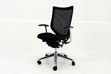 バロンチェア 中古 オカムラ ブラック | 中古オフィス家具専門店の