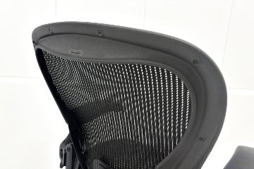 【ポリッシュ脚ピカピカ磨き】 ハーマンミラー アーロンチェア Cサイズ フル装備 中古 ポスチャーフィット Herman Miller Aeron Chair 中古オフィス家具 肘レバーの画像