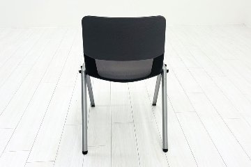 ミーティングチェア コクヨ フリップシリーズ 【4脚セット】 中古 スタッキングチェア 会議椅子 中古オフィス家具 多目的チェアの画像