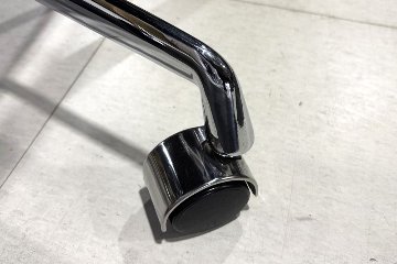【リプロダクト品】 アルミナムチェア 中古 エグゼクティブチェア レザー ブラックの画像