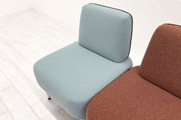 オカムラ ライブス コラボレーションソファセット 中古 ロビーソファ ミーティングソファ 応接ソファ 中古オフィス家具の画像
