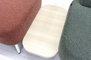 オカムラ ライブス コラボレーションソファセット 中古 ロビーソファ ミーティングソファ 応接ソファ 中古オフィス家具の画像