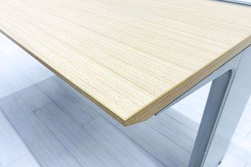 イトーキ 中古 L型デスク L字デスク 角テーブル L型机 L字机 中古オフィス家具 1600/1200/720 左ラウンドの画像