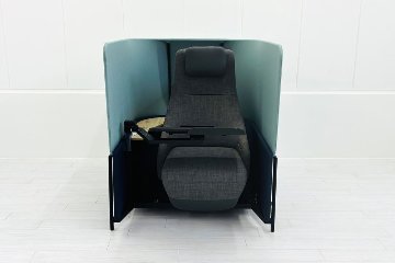 コクヨ ソロワークブース ドップ スタンダード 中古 dop 1人用ソファ 中古オフィス家具 カプセルソファー 1170/1350/1300の画像