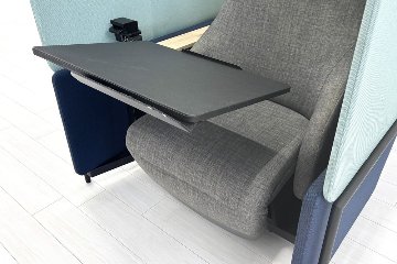 コクヨ ソロワークブース ドップ スタンダード 中古 dop 1人用ソファ 中古オフィス家具 カプセルソファー 1170/1350/1300の画像