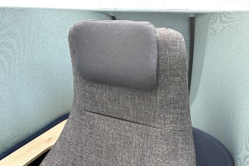 コクヨ ソロワークブース ドップ スタンダード 中古 dop 1人用ソファ 中古オフィス家具 カプセルソファー 1170/1350/1300の画像