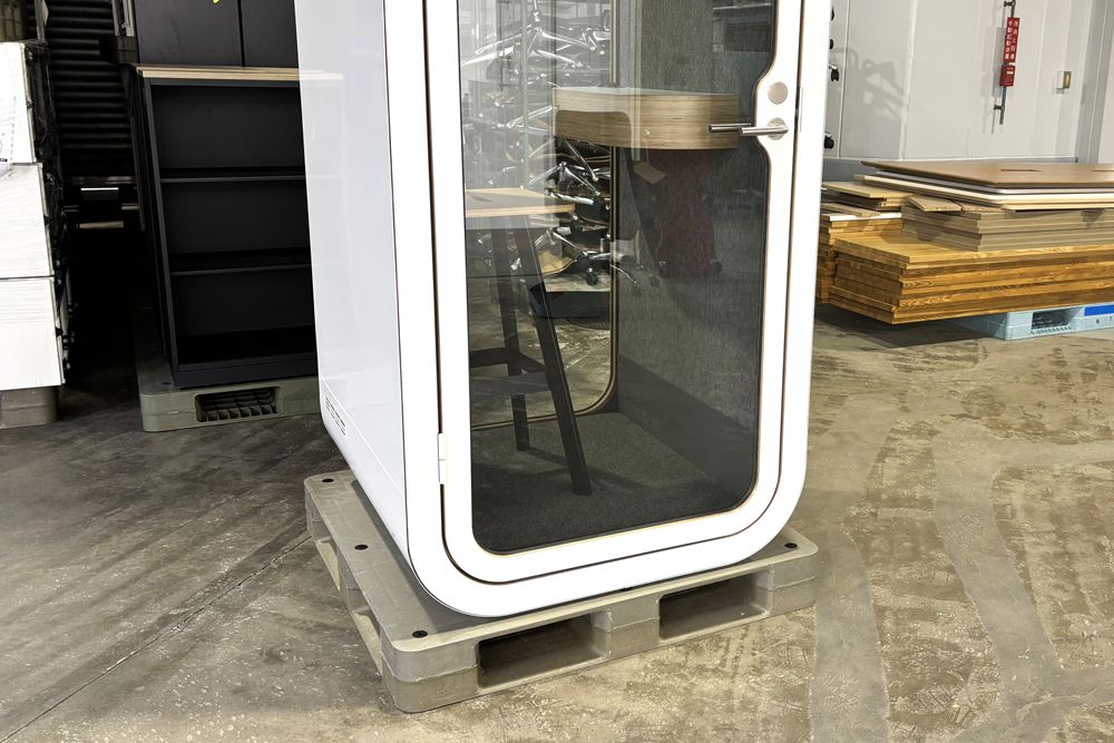 フラメリー 遮音ブース Framery 中古 フルクローズ型ワークブース 個室防音ブース フォンブース 中古オフィス家具 1000/1000/2210の画像