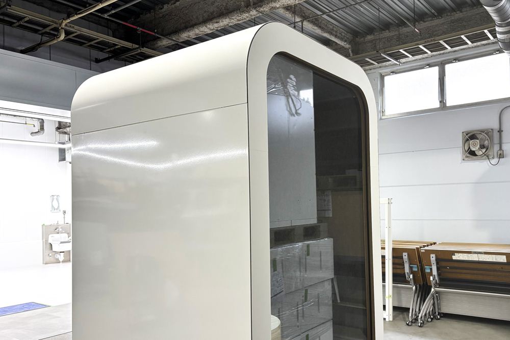 フラメリー 遮音ブース Framery 中古 フルクローズ型ワークブース 個室防音ブース フォンブース 中古オフィス家具 1000/1000/2210の画像