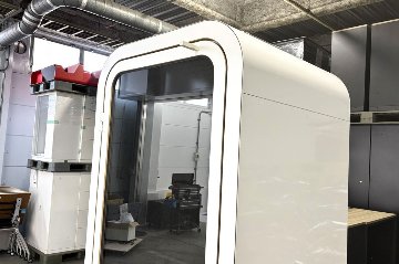 フラメリー 遮音ブース Framery 中古 フルクローズ型ワークブース 個室防音ブース フォンブース 中古オフィス家具 1000/1000/2210の画像