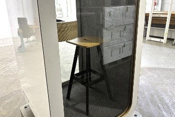 フラメリー 遮音ブース Framery 中古 フルクローズ型ワークブース 個室防音ブース フォンブース 中古オフィス家具 1000/1000/2210の画像