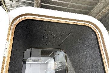 フラメリー 遮音ブース Framery 中古 フルクローズ型ワークブース 個室防音ブース フォンブース 中古オフィス家具 1000/1000/2210の画像