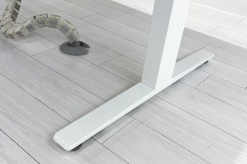 電動昇降テーブル オカムラ スイフト ミーティングテーブル 会議机 中古オフィス家具 会議テーブル 2100/1100/710～1260の画像