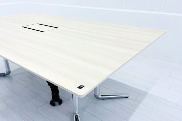 オカムラ ラティオ3 中古 RATIO ミーティングテーブル ワークテーブル 中古オフィス家具 2100/1200/720の画像