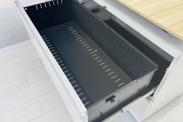 コクヨ サイビ L型デスク 中古 エグゼクティブデスク マネージメントデスク 中古オフィス家具 2000/2000/720の画像