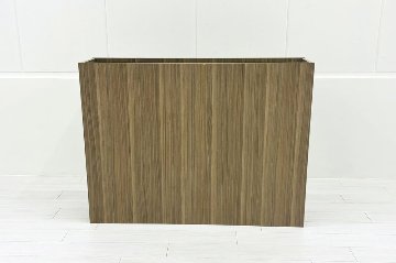 イトーキ プラントボックス ハイタイプ 造花付き 中古 フェイクグリーン 間地切り 中古オフィス家具 フラワースタンド 1200/300/900の画像