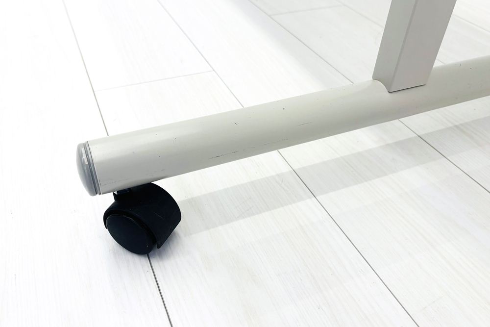 ウチダ ホワイトボード 黒板 キャスター付 両面タイプ 中古オフィス家具 1800/900の画像