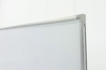 ウチダ ホワイトボード 黒板 キャスター付 両面タイプ 中古オフィス家具 1800/900の画像