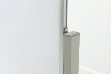 ウチダ ホワイトボード 黒板 キャスター付 両面タイプ 中古オフィス家具 1800/900の画像
