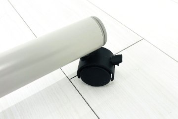 ウチダ ホワイトボード 黒板 キャスター付 両面タイプ 中古オフィス家具 1800/900の画像