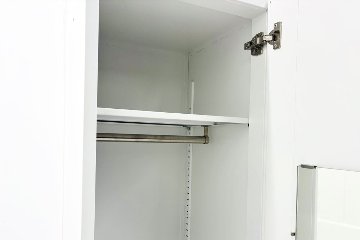 【車上渡し 法人様限定商品】 コクヨ 1人用ロッカー スチール 中古 ホワイト パーソナルロッカー 中古オフィス家具 シリンダー錠 450/540/2100の画像