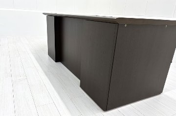 イトーキ 中古 L型デスク エグゼクティブデスク 役員用デスク 社長 役員机 中古オフィス家具 2800/1400/720の画像