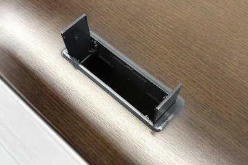 イトーキ 中古 L型デスク エグゼクティブデスク 役員用デスク 社長 役員机 中古オフィス家具 2800/1400/720の画像