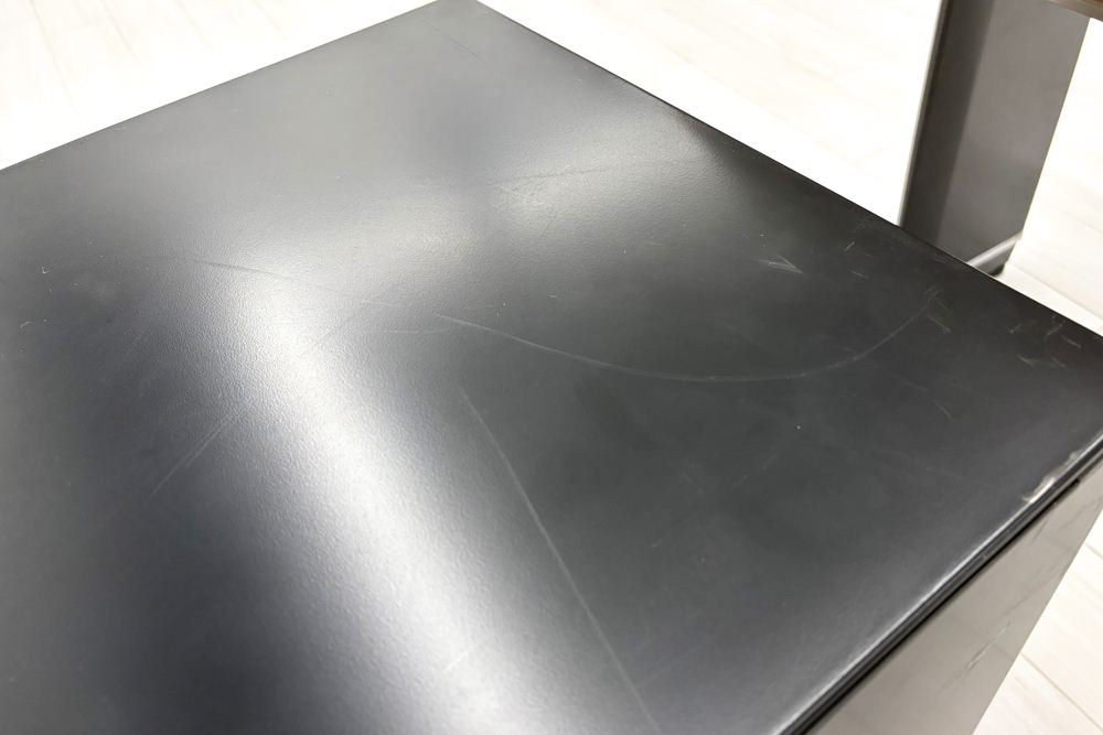 オカムラ 中古 L型デスク プロステージ クレスト 中古デスク 中古机 中古オフィス家具 2200/1600/720の画像